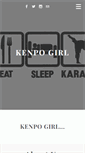 Mobile Screenshot of kenpogirl.com